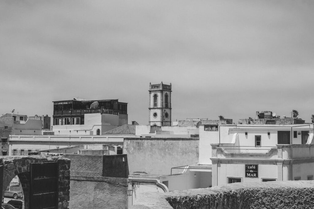 Uitzicht over de daken in centrum Alicante