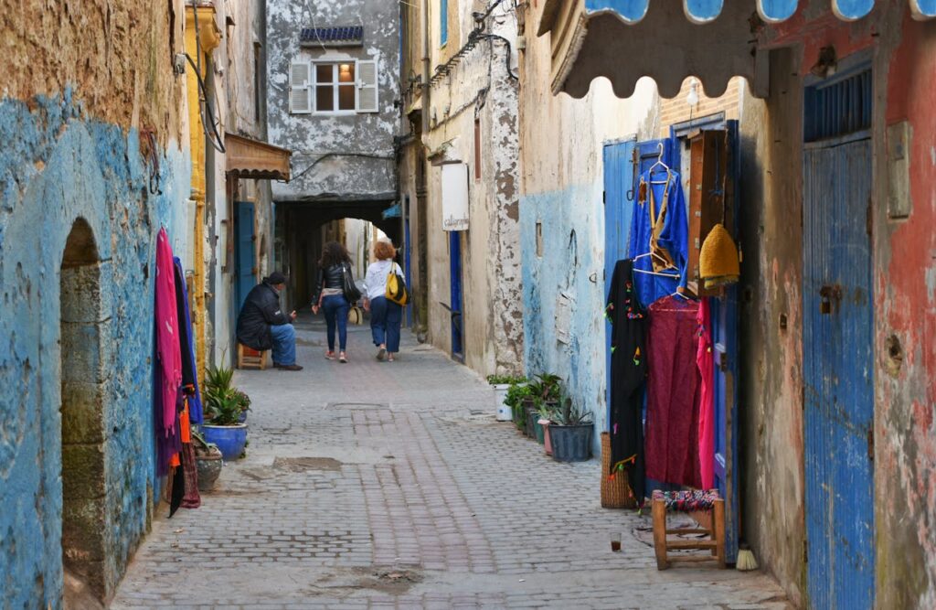 Smal straatje in Alicante